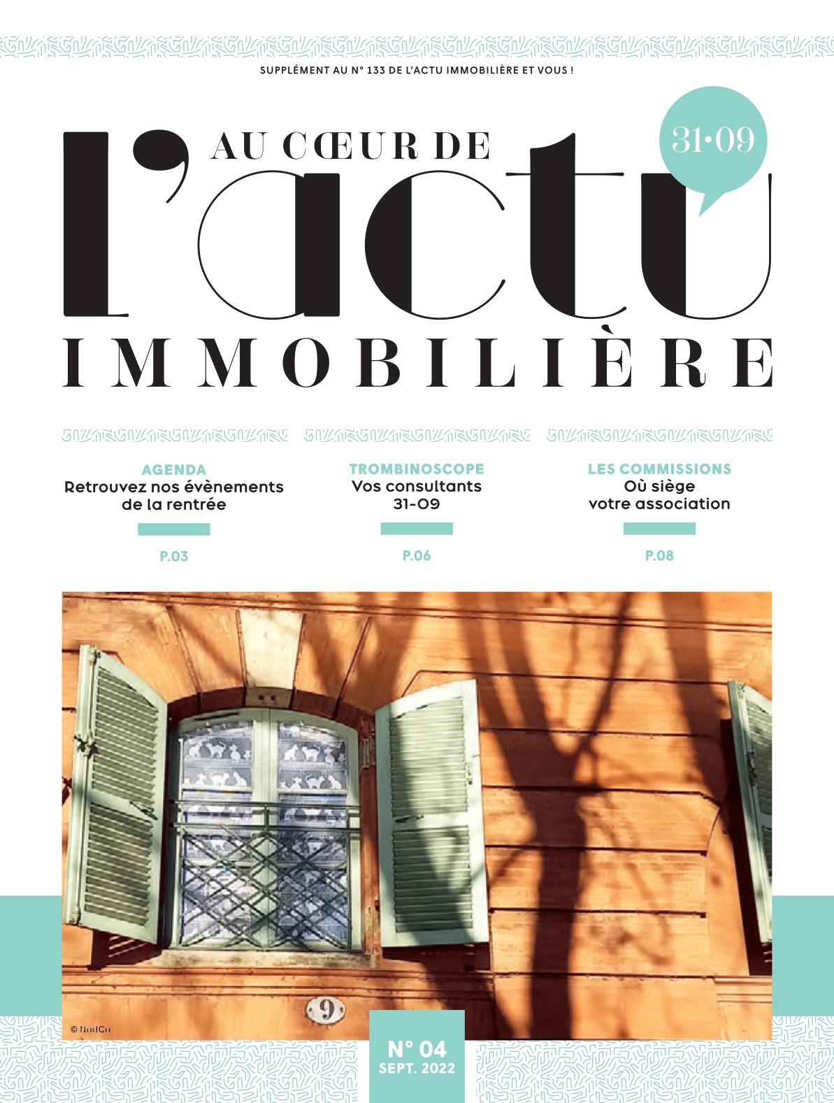 Revue locale Au cœur l'Actu Immobilière